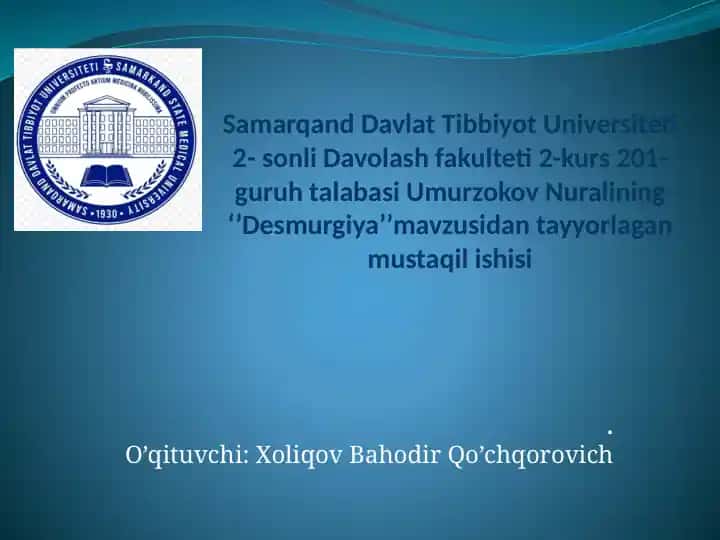 Desmurgiya