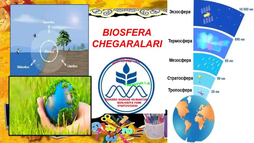 BIOSFERA CHEGARALARI