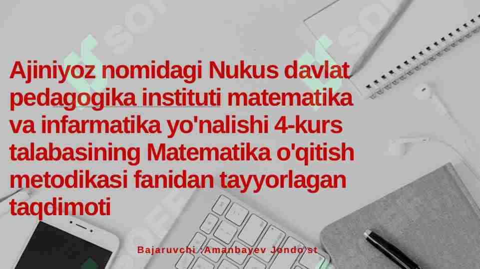 Natural sonlarni ko'paytirish va bo'lish