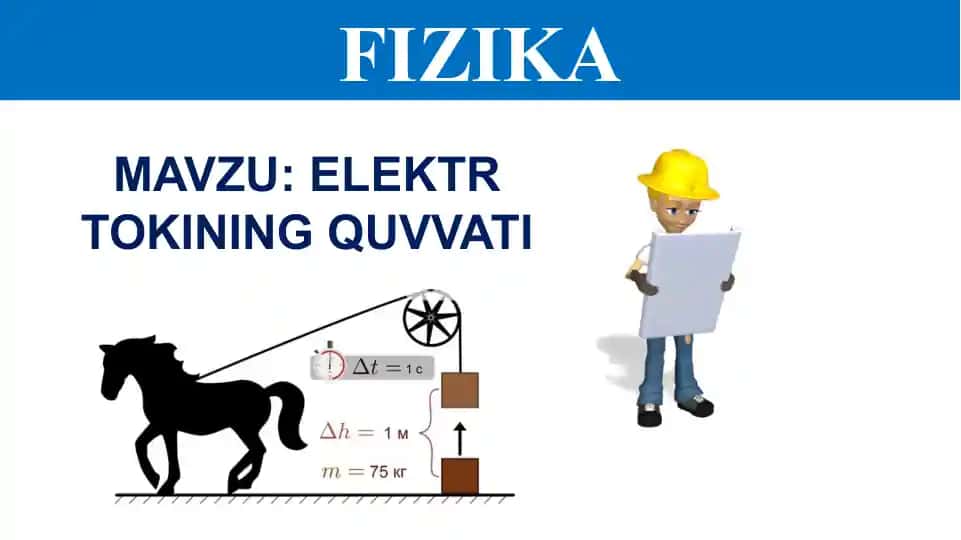 Elektr to'kining quvvati