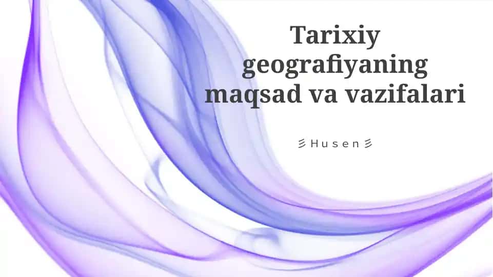 Tarixiy geografiya