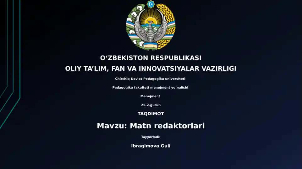 Matn redaktorlari