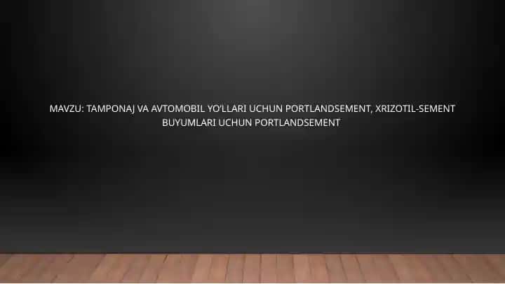 Portlandsement