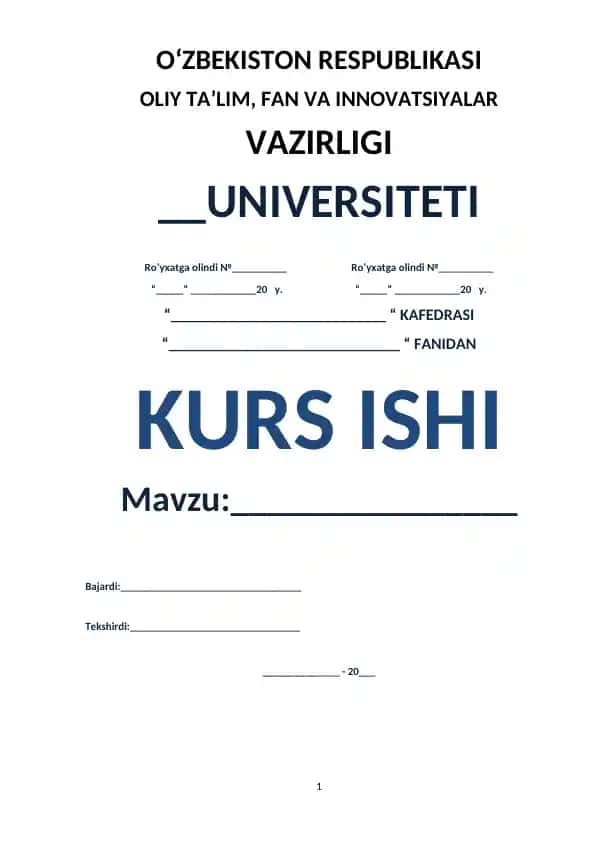 Media savodxonlik va ijtimoiy kommunikatsiya haqida kurs ishi