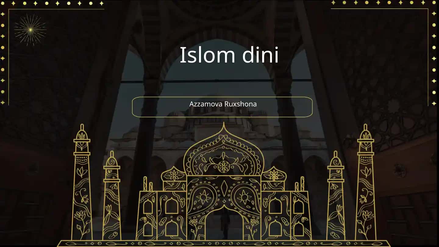 Islom dini