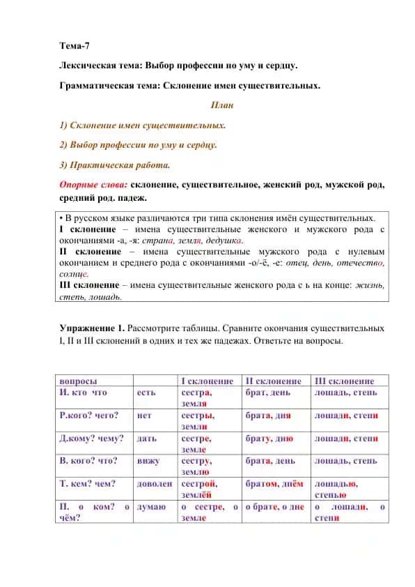 Выбор профессии по уму и сердцу