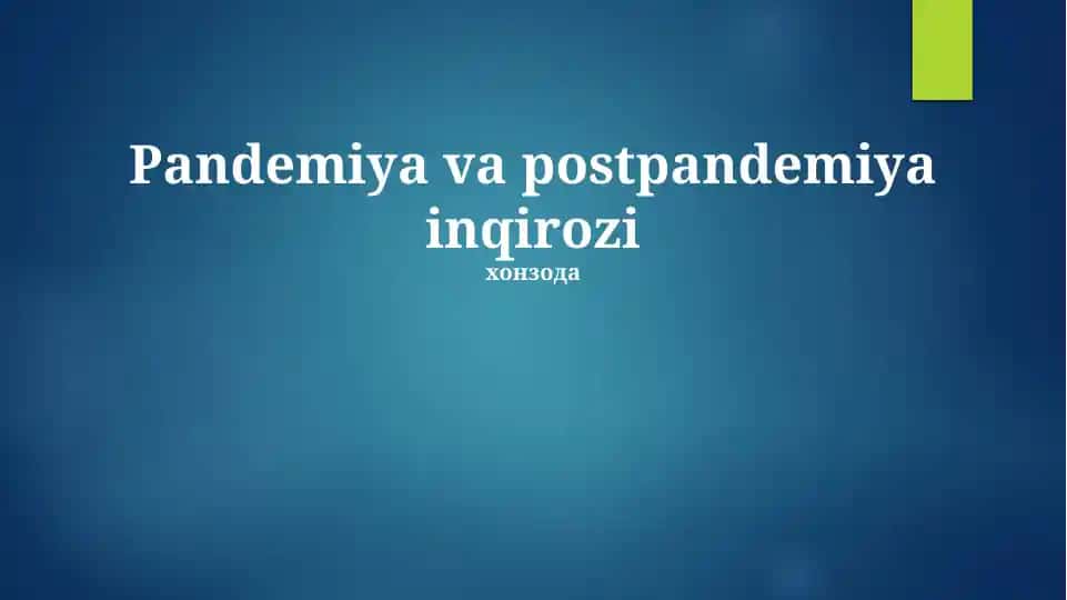 Sog'liqni saqlash tizimining islohotlari