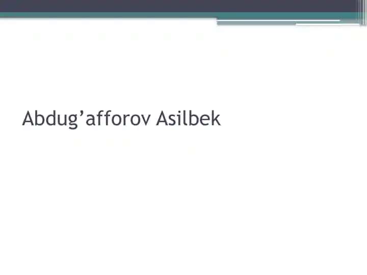 Muskullar tuzilishi