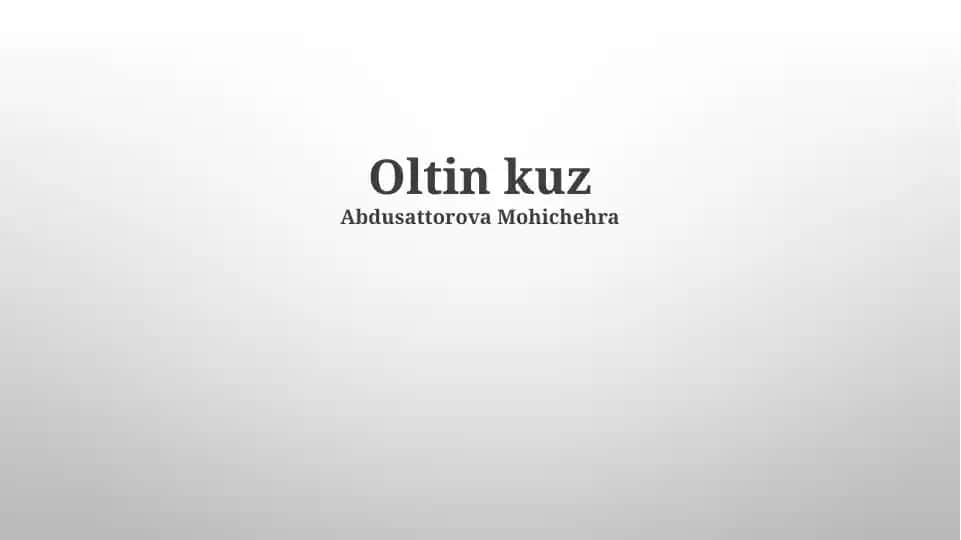 Oltin kuz