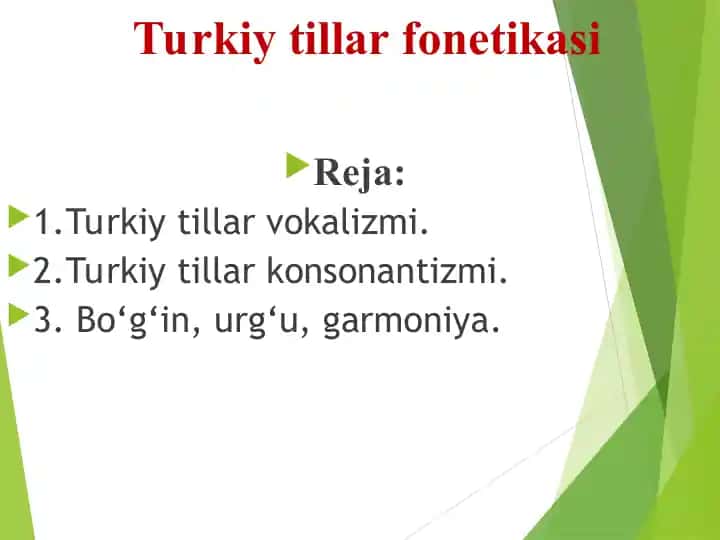 Turkiy tillar fonetikasi