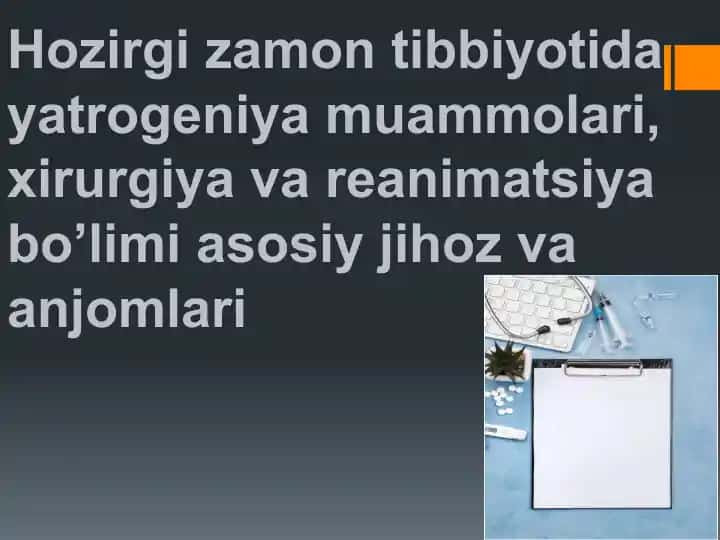Yatrogeniya muammolari