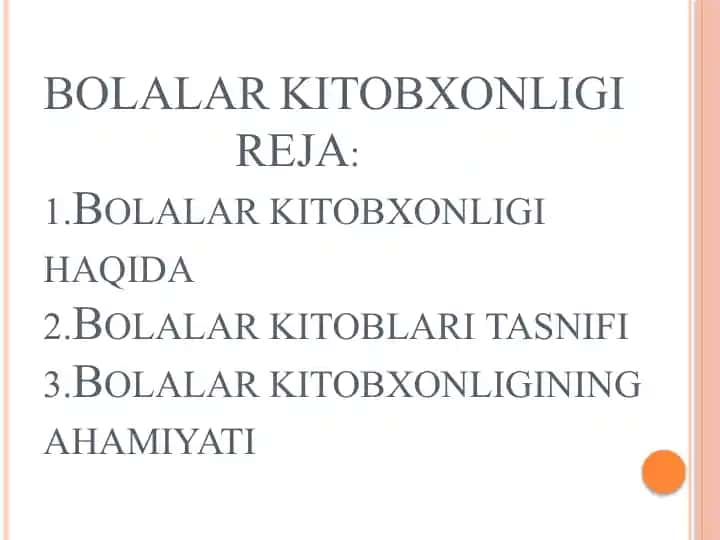 Bolalar Kitobxonligi
