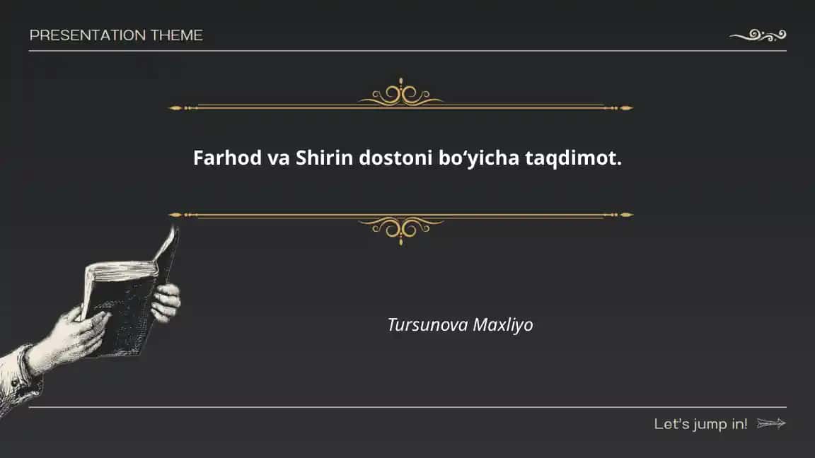 Farhod va Shirin dostoni