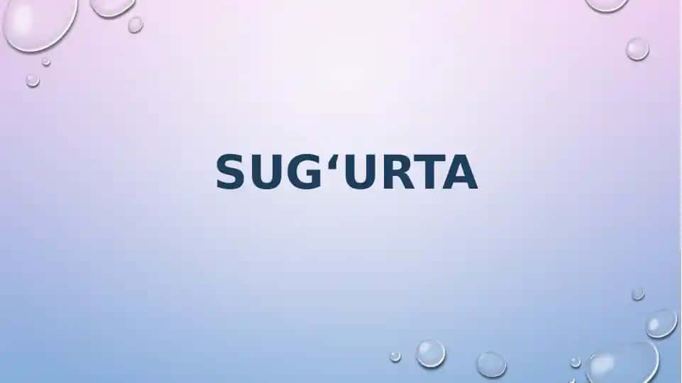 Sug‘urta