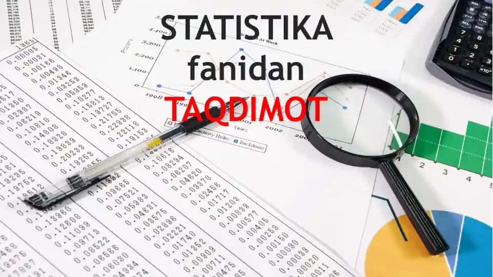 Statistika fanining predmeti va uslubi