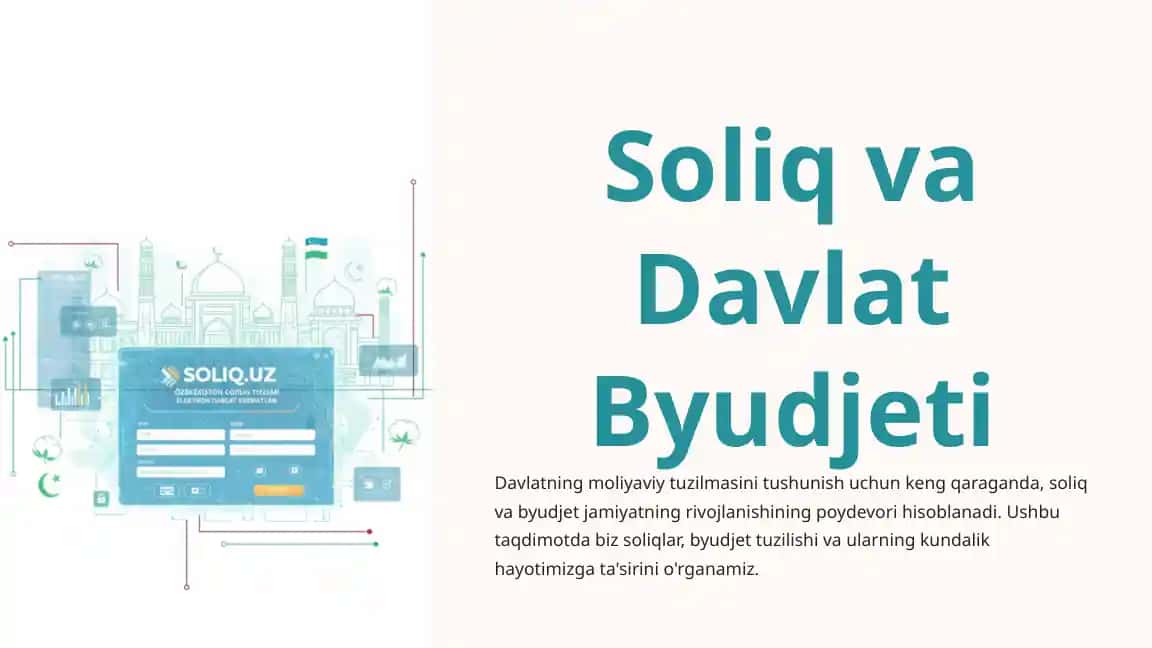 Davlatning moliyaviy tuzilmasi