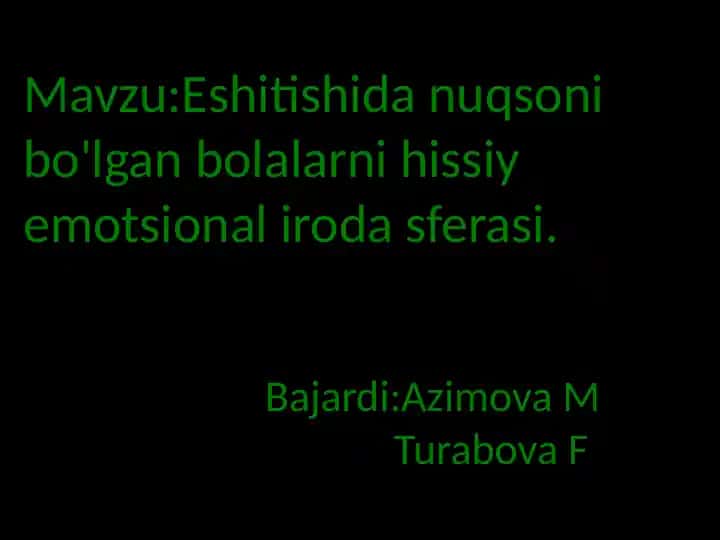 Iroda faoliyati va psixik jarayonlarini oʻzi boshqarish