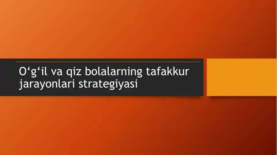 Tafakkur va Psixologiya