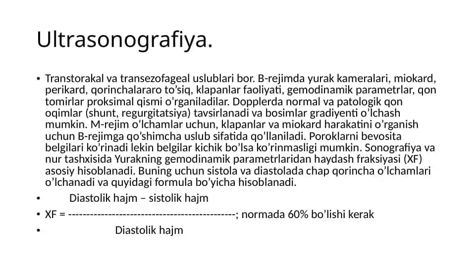 Ultrasonografiya