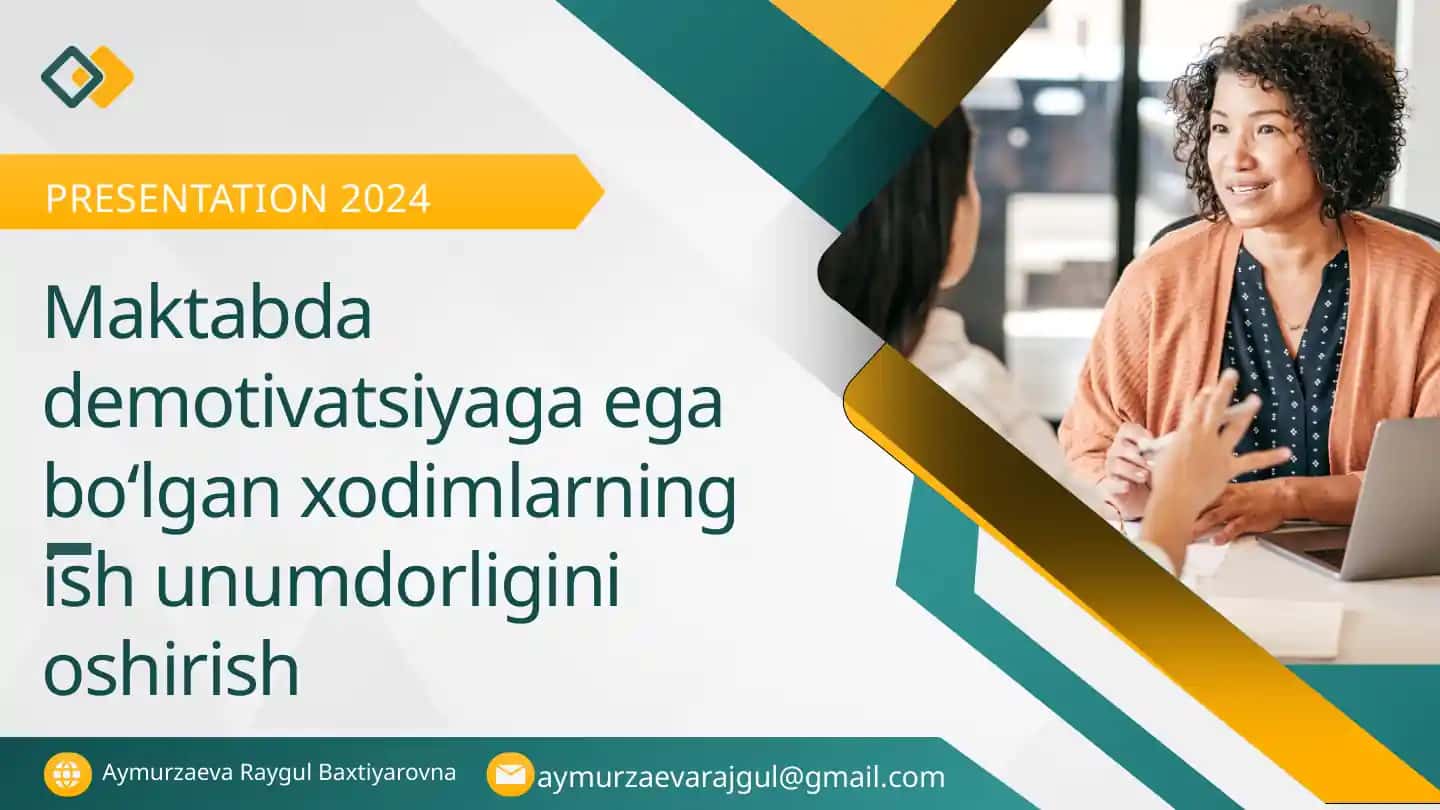 Demotivatsiya- bu xodimlarining ishga qiziqishi, ishtiyoqi va unumdorligi darajasini yo'qotish jarayoni.