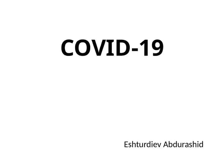 COVID-19