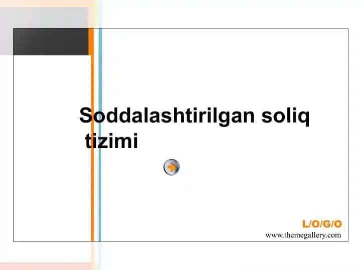Soddalashtirilgan soliq tizimi