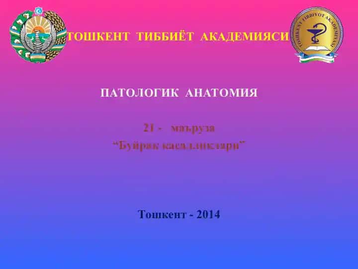 "Буйрак касалликлари"