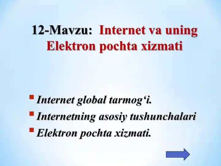 Internet global tarmog‘i