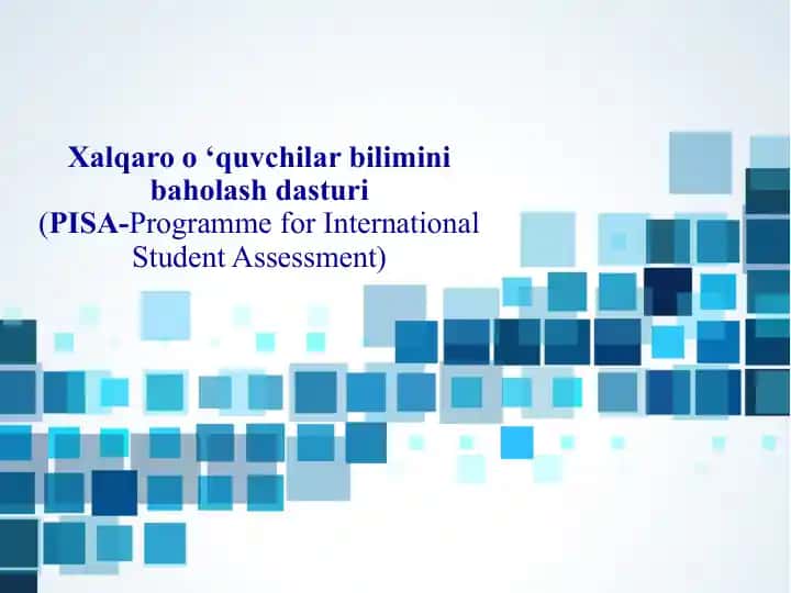 PISA-Programme for International Student Assessment