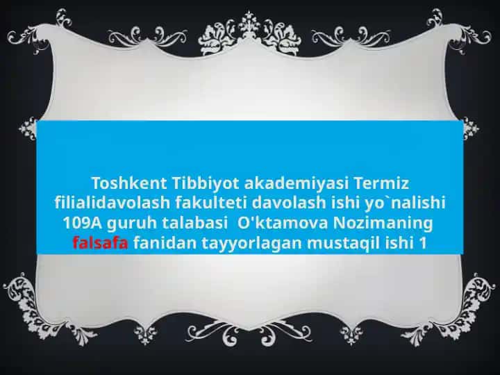Toshkent Tibbiyot akademiyasi