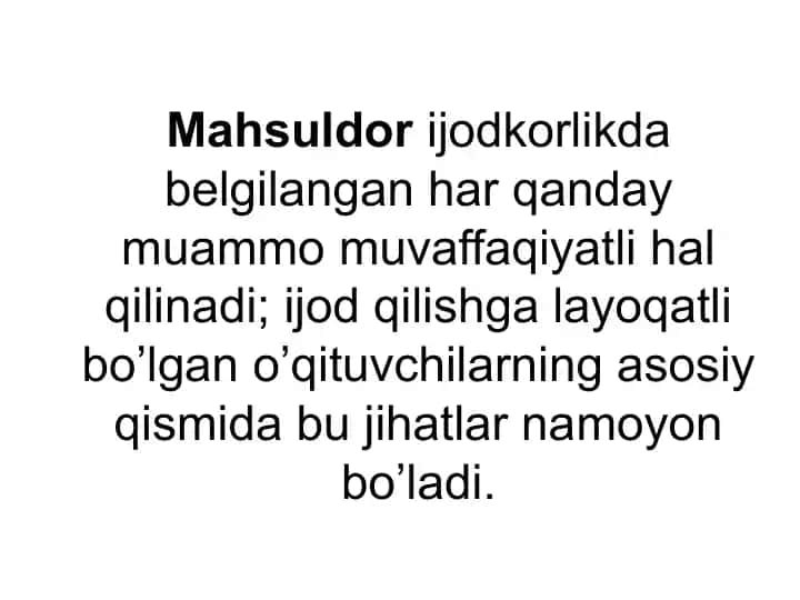 Kreativ ijodkorlik va evristik ijodkorlikning ahamiyati