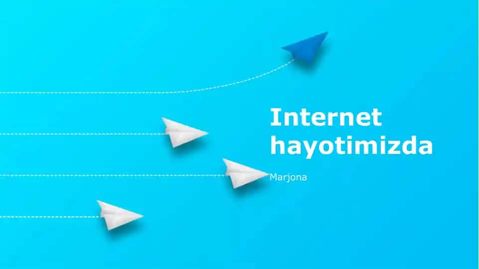 Internetning Jamiyatga Ta'siri