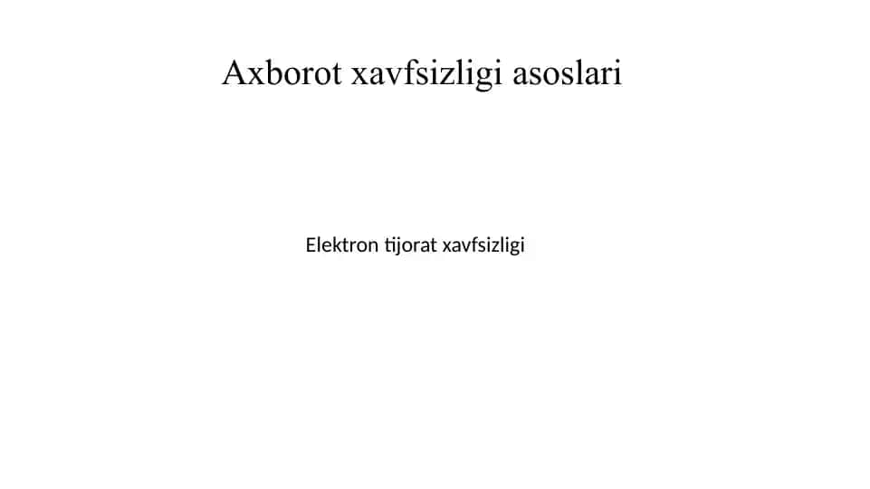 Elektron tulovlar tizimi