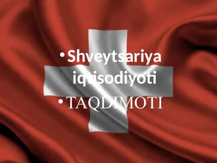 Shveytsariya iqtisodiyoti