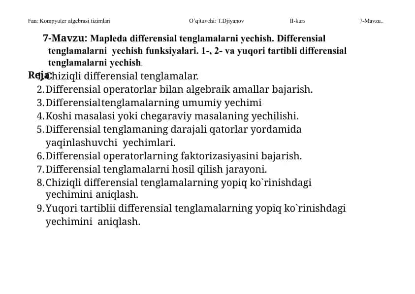 Kompyuter algebra sitizimlari