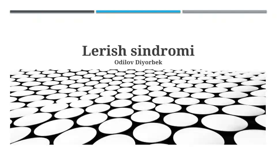 Lerish sindromi