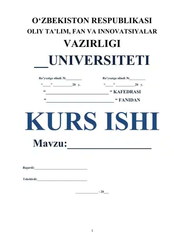 O'zbekiston Respublikasi Konstitutsiyasi va milliy mafkura