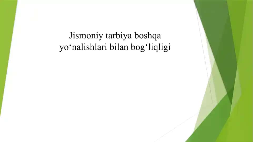 Jismoniy madaniyat