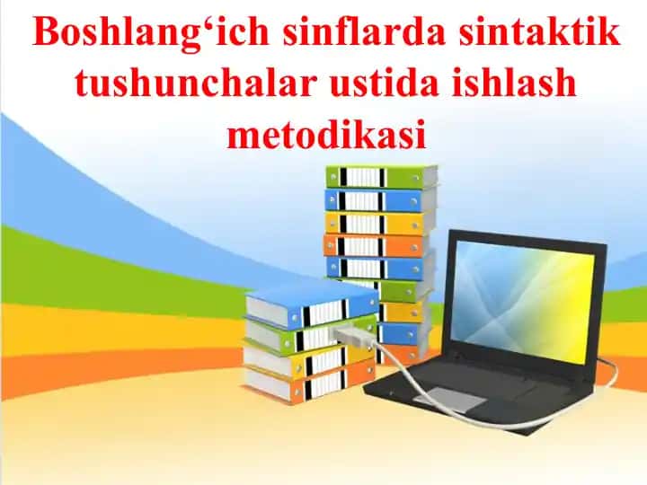 Sintaktik tushunchalar