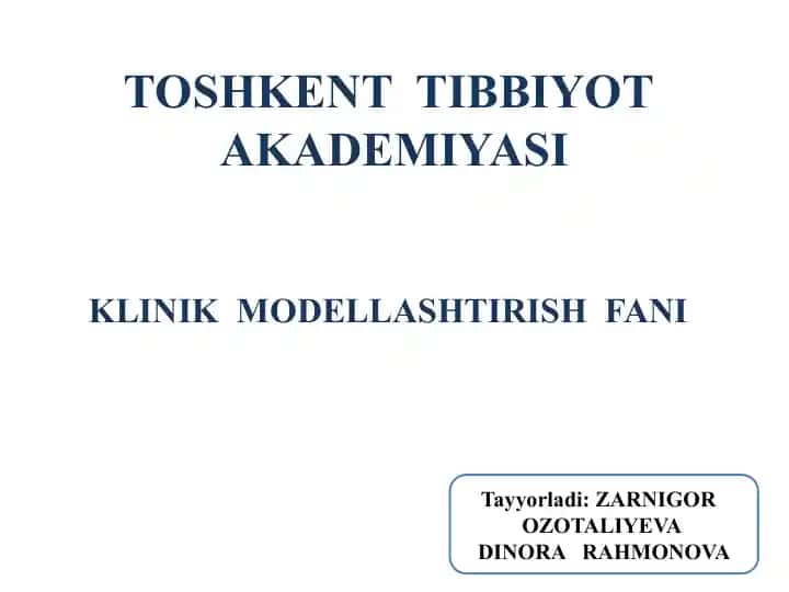 Hushdan ketish. Kollaps. Tez yordam algoritmi