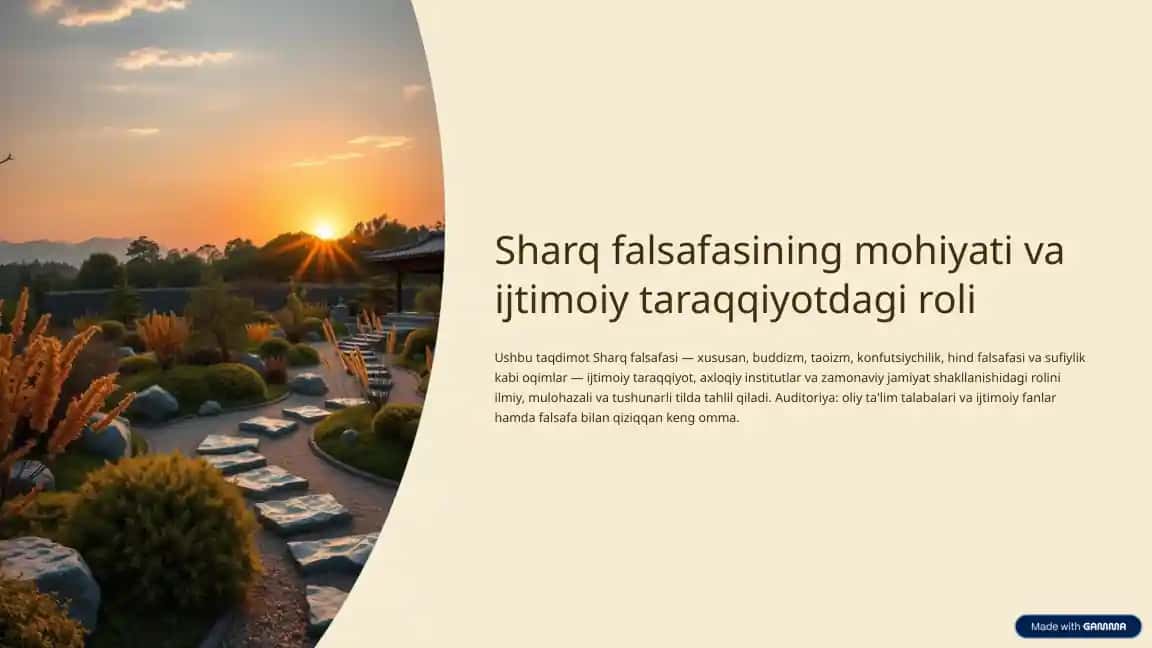 Sharq falsafasi