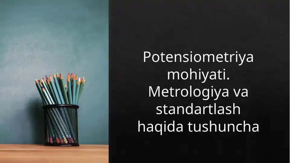 Potensiometriya