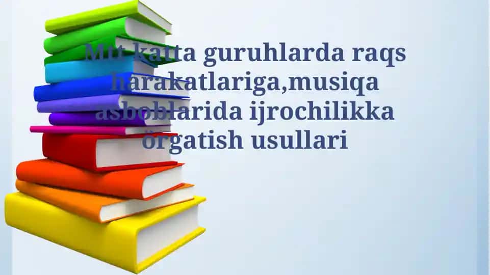 Katta guruhlarda raqs harakatlarini o'rgatish usullari