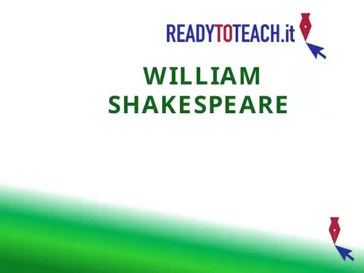 WILLIAM SHAKESPEARE
