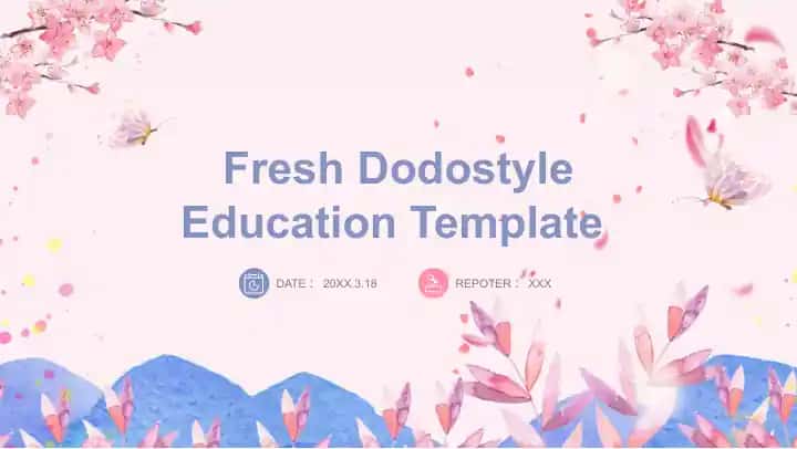 Fresh Dodostyle Education Template