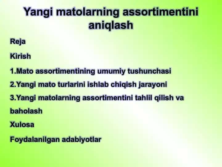 Mato assortimenti
