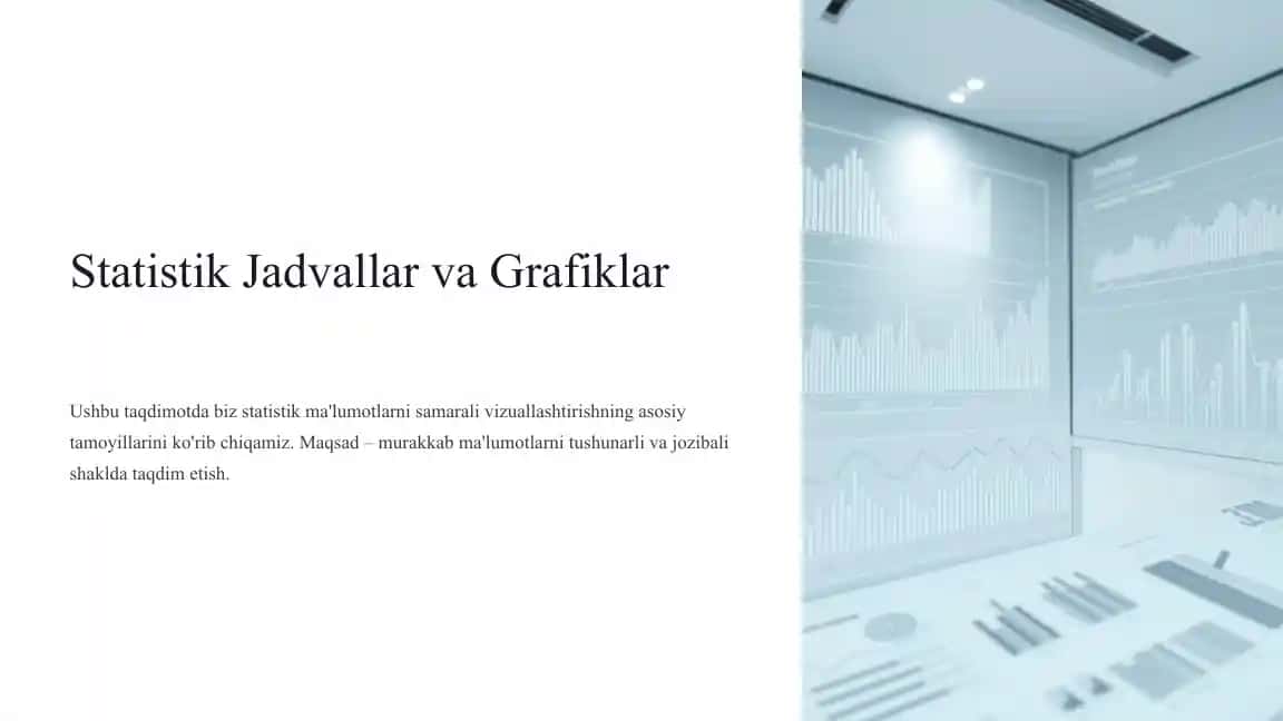 Statistik Jadvallar va Grafiklar
