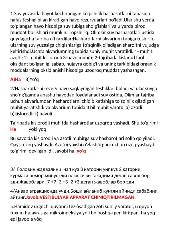 Hasharotlar va Nashu Havodan Foydalanish