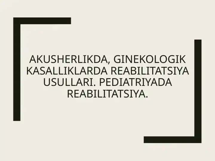 Davolash jismoniy tarbiyasi