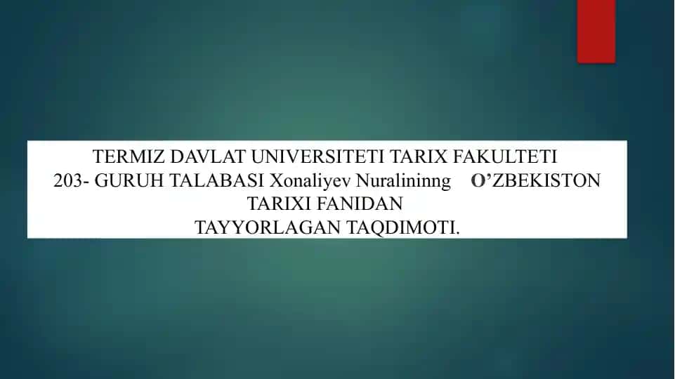 Xon avlodlarixonzoda